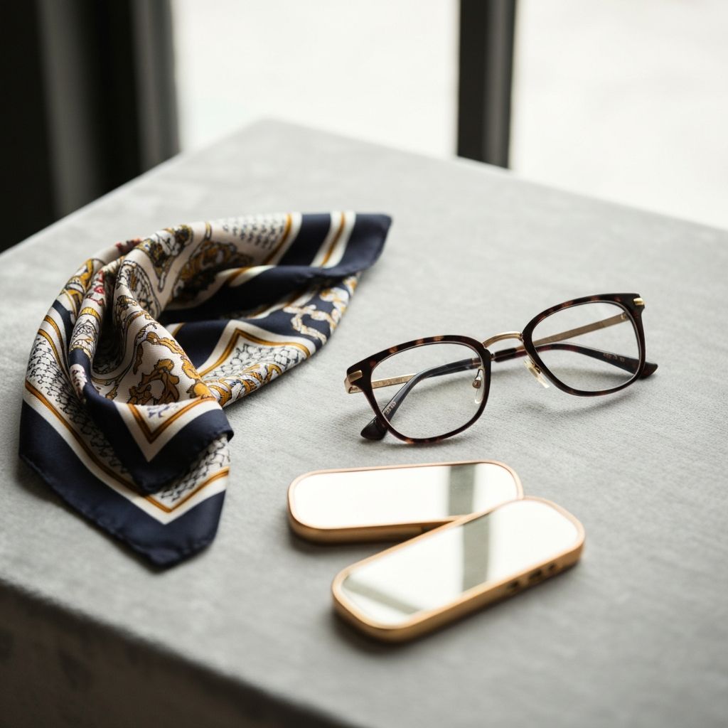 Luxury Fashion Flat Lay