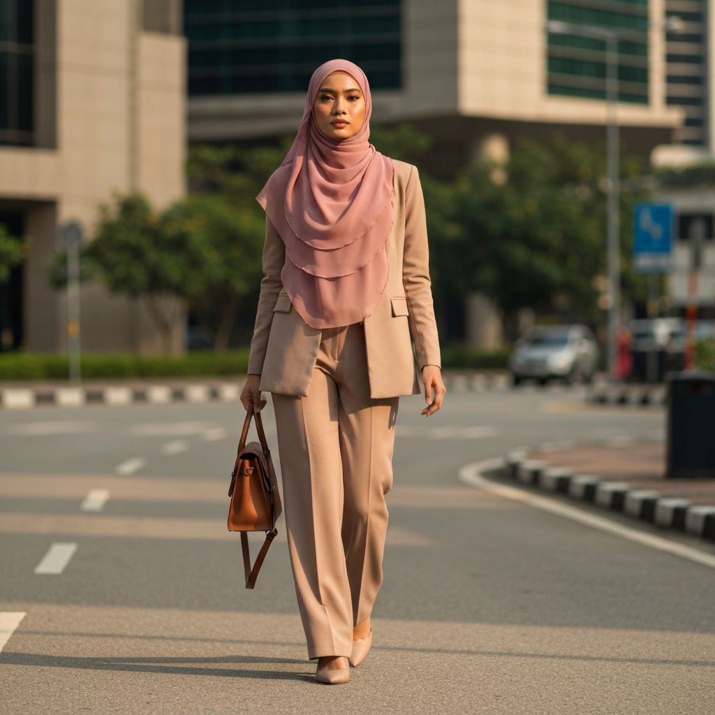 Woman Carrying Handbag
