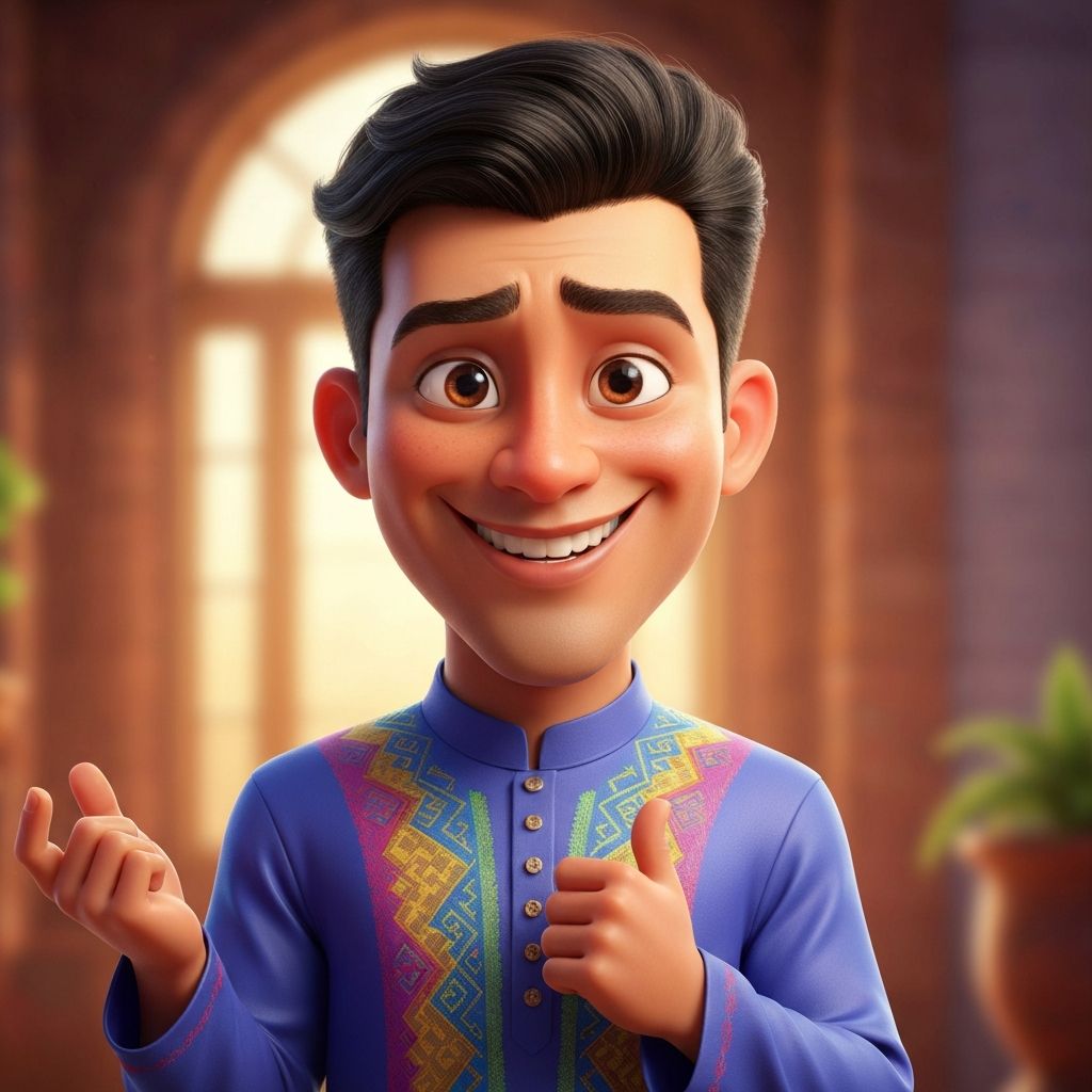 Disney Pixar 3D Style