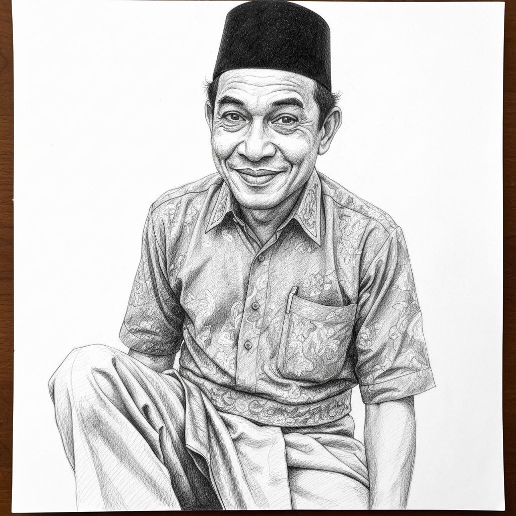 Pencil Sketch Caricature