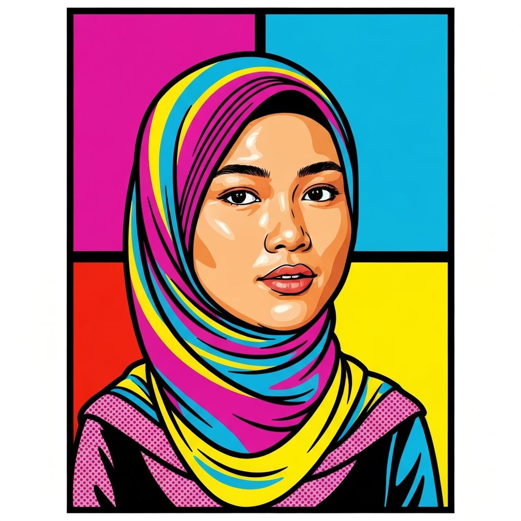 Pop Art Warhol Style