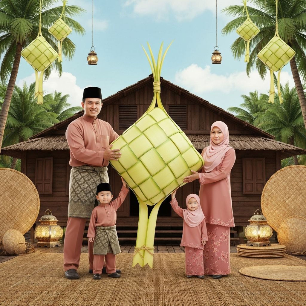 Family Giant Ketupat