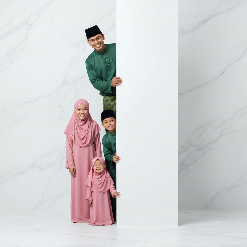 Family Peek Wall - Modern