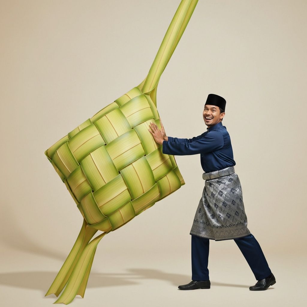 Giant Ketupat Push