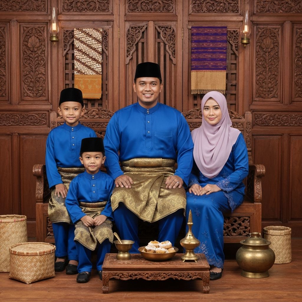 Studio Raya Keluarga - Royal Blue